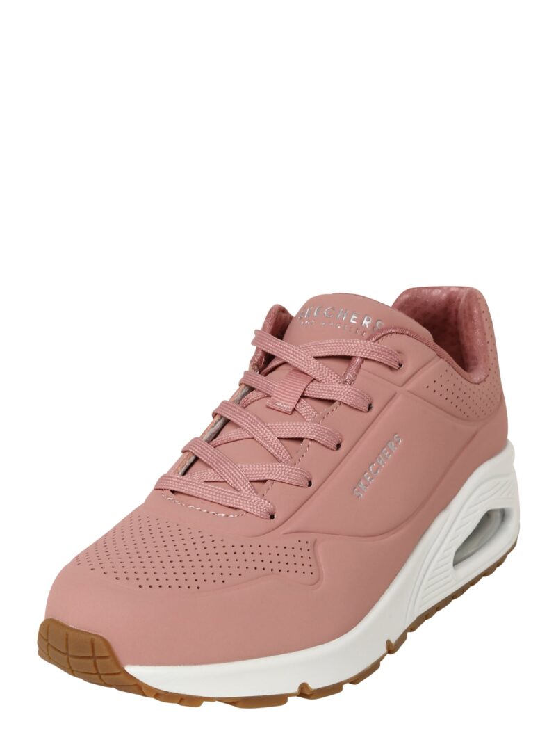 SKECHERS Sneaker low 'Uno Stand On Air'  roz pal / argintiu