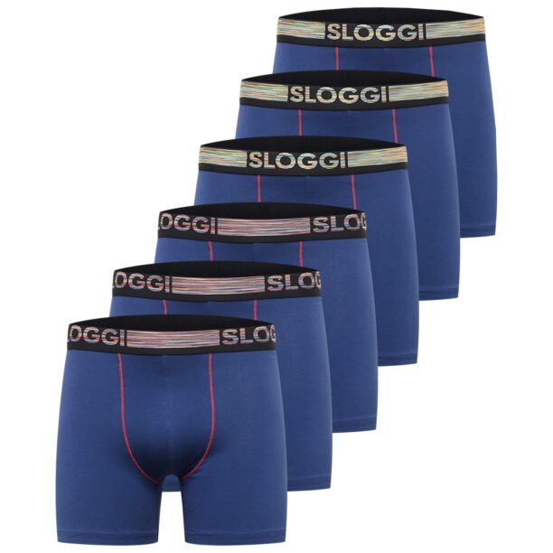 SLOGGI Boxeri 'men GO ABC Natural H'  albastru cobalt / mai multe culori