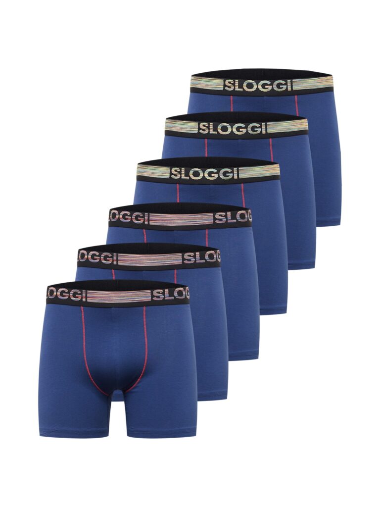 SLOGGI Boxeri 'men GO ABC Natural H'  albastru cobalt / mai multe culori