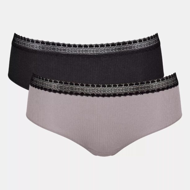 SLOGGI Slip 'GO'  gri taupe / negru