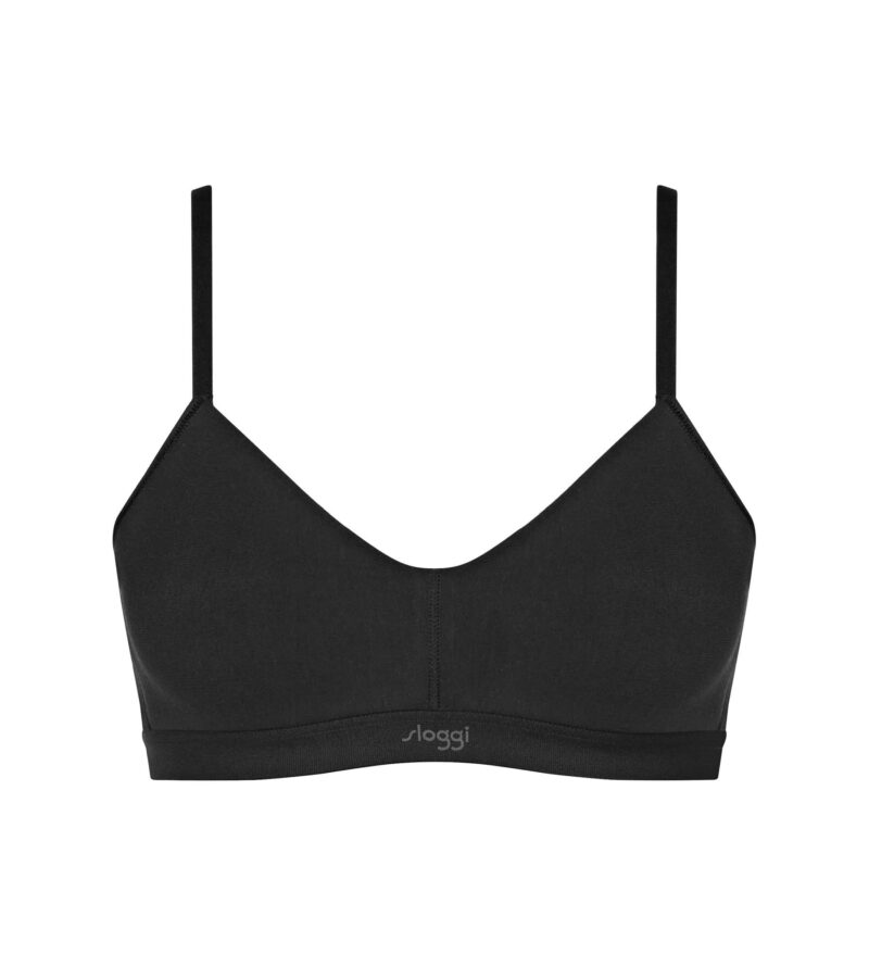 SLOGGI Sutien 'Ever Ease'  gri argintiu / negru