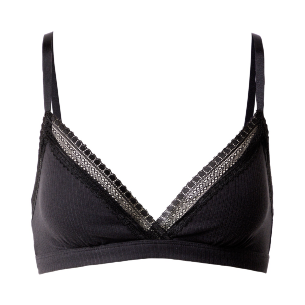 SLOGGI Sutien 'GO Ribbed'  negru