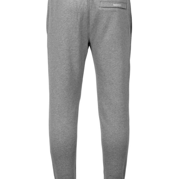 SNOCKS Pantaloni  gri deschis / alb