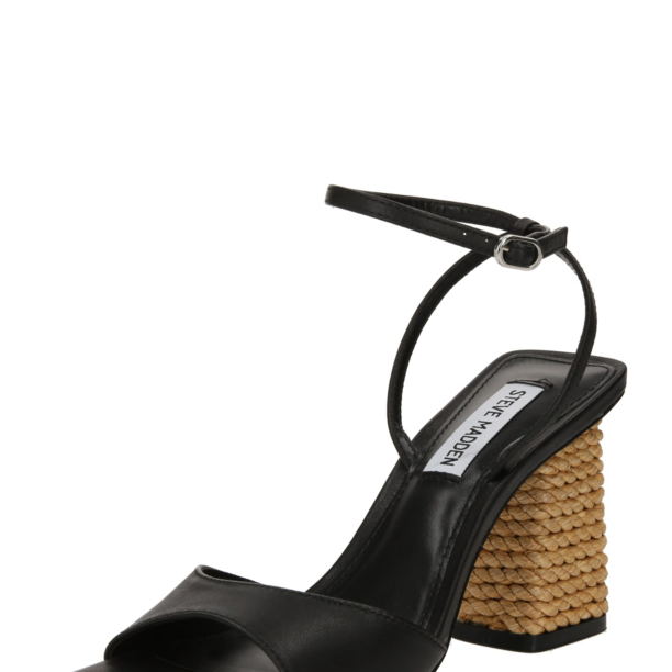 STEVE MADDEN Sandale 'ROZLYN-T'  bej / negru