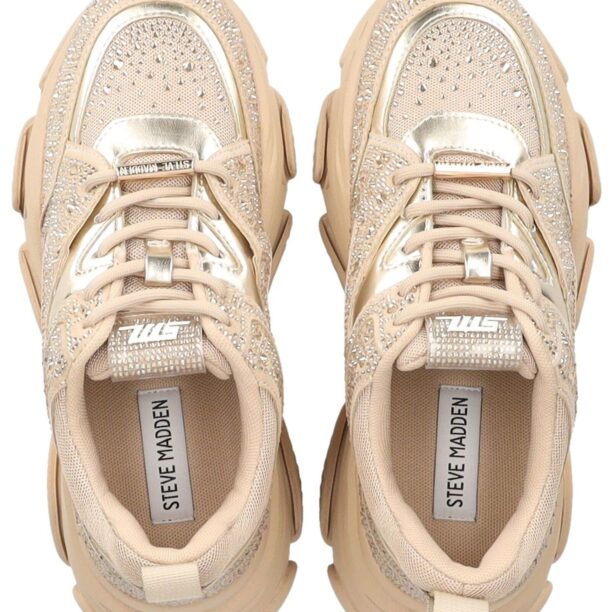 Original STEVE MADDEN Sneaker low 'Privy'  bej / argintiu