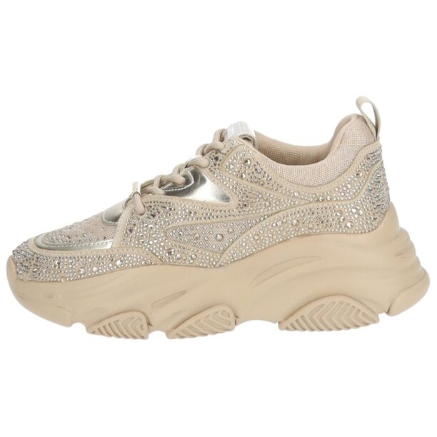 STEVE MADDEN Sneaker low 'Privy'  bej / argintiu