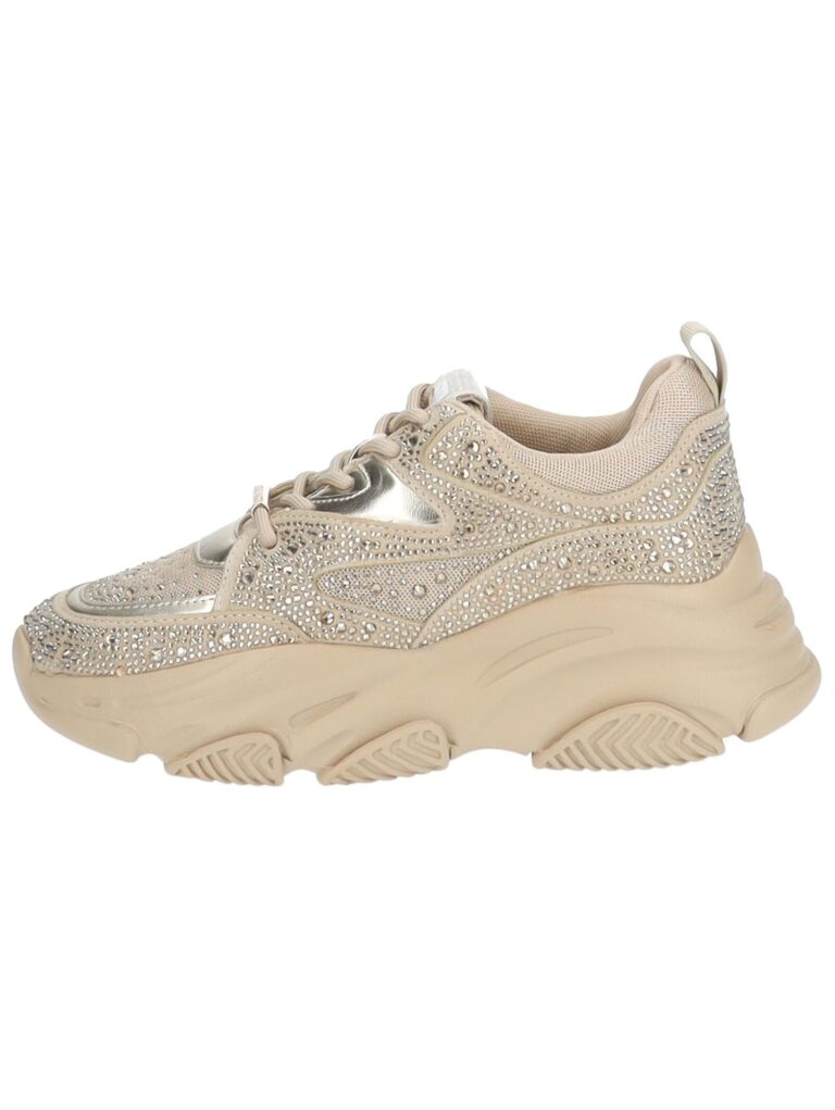 STEVE MADDEN Sneaker low 'Privy'  bej / argintiu