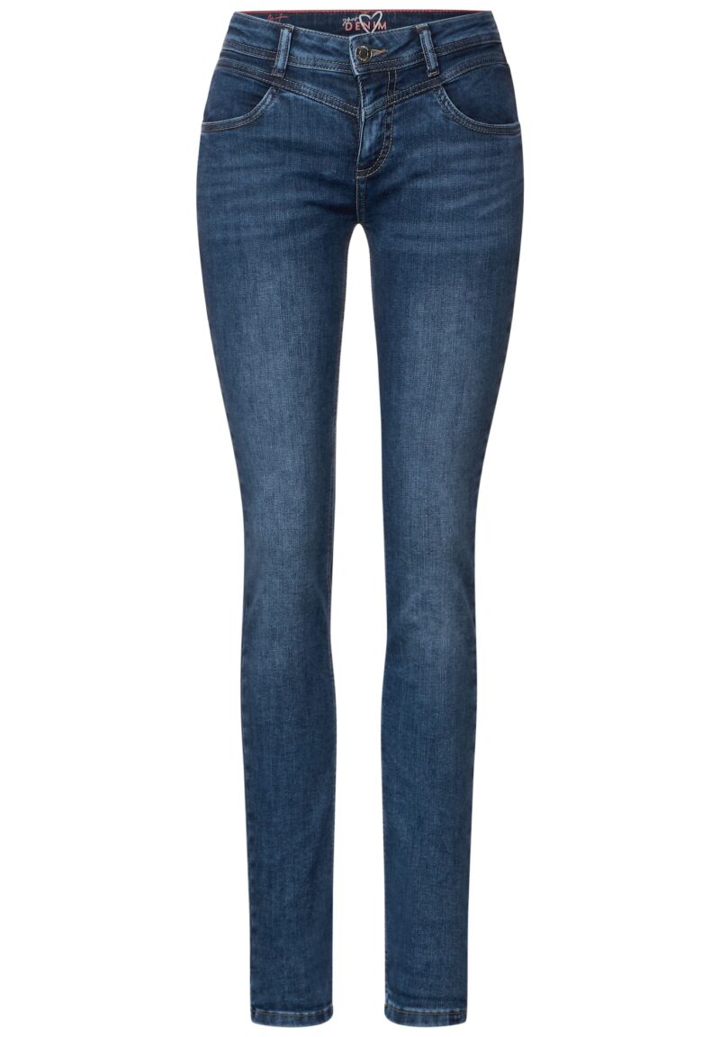 STREET ONE Jeans 'QR Jane'  albastru denim