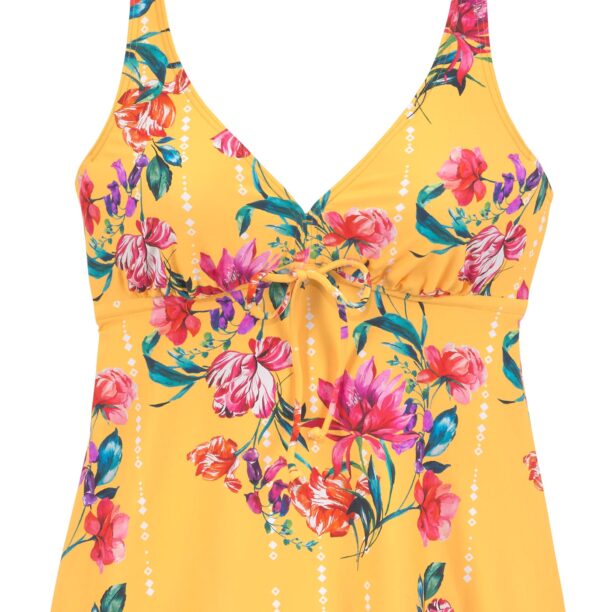 SUNSEEKER Costum de baie Tankini  albastru / galben / roz