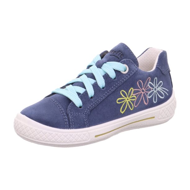 SUPERFIT Sneaker 'Tensy'  albastru marin / albastru deschis / galben / mov deschis