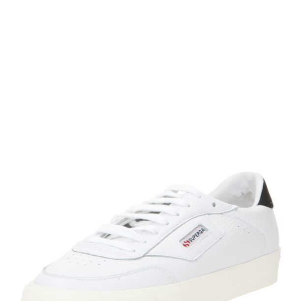 SUPERGA Sneaker low '3843 COURT'  negru / alb