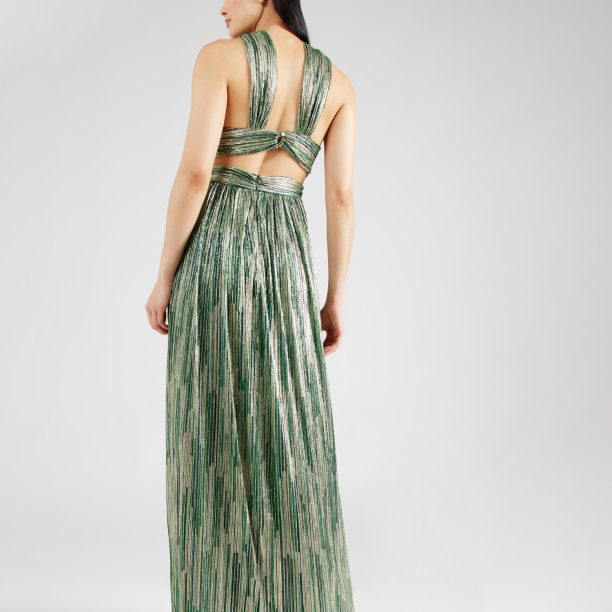 SWING Rochie de seară  albastru noapte / auriu / verde smarald / verde deschis preţ