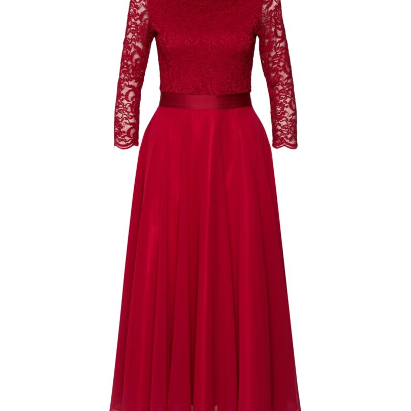 SWING Rochie de seară  roșu vin