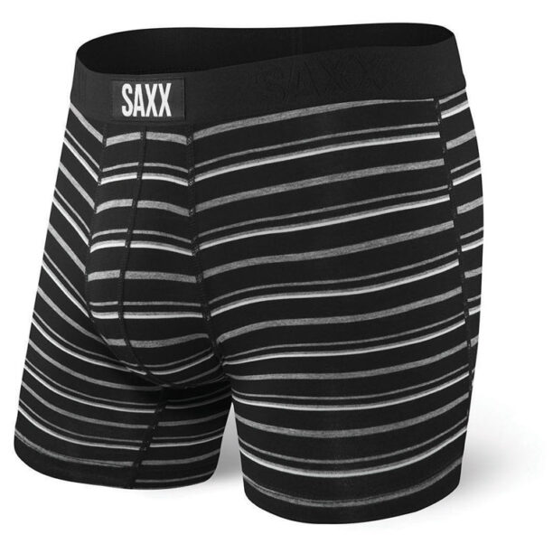 Saxx Vibe Boxer Brief Black Coast Stripe