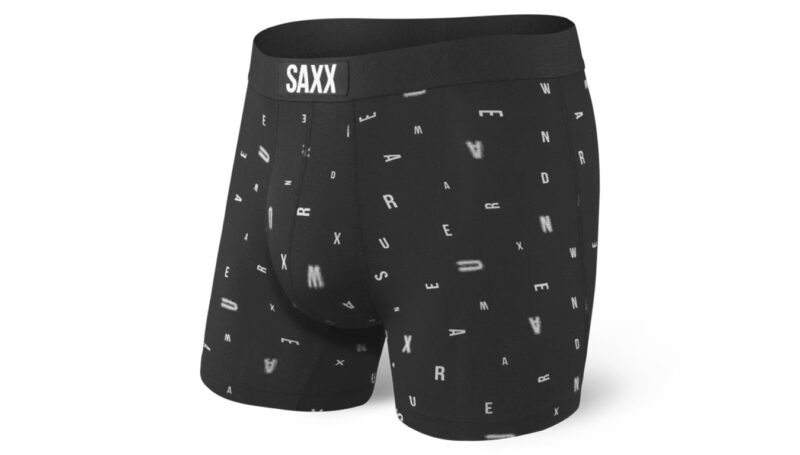 Saxx Vibe Boxer Brief Black Eye Chart