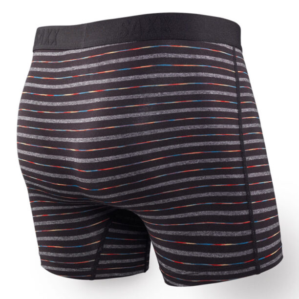 Saxx Vibe Boxer Brief Black Gradient Stripe preţ