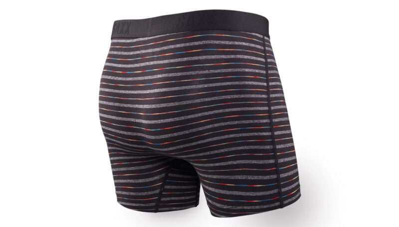 Saxx Vibe Boxer Brief Black Gradient Stripe preţ