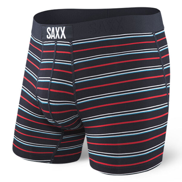 Saxx Vibe Boxer Brief Dk Ink Coast Stripe