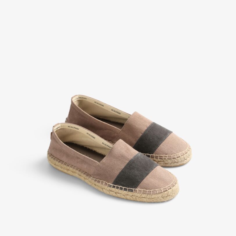 Scalpers Espadrile  maro / gri preţ