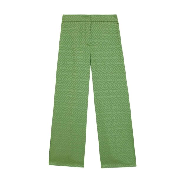 Scalpers Pantaloni cu dungă 'Jac'  verde / verde deschis