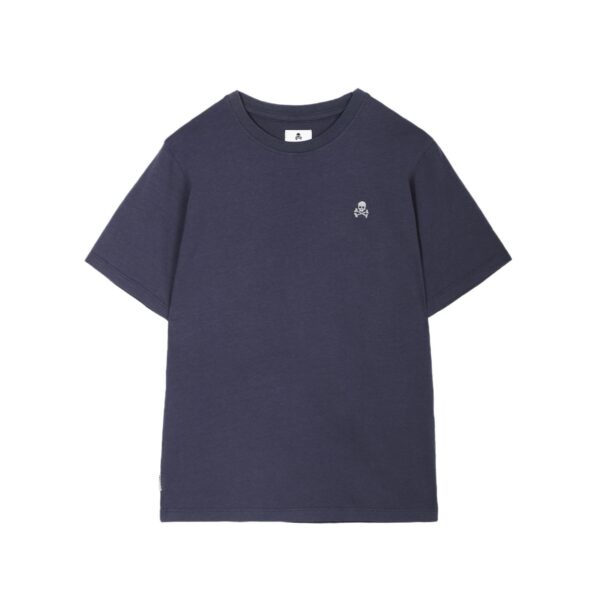 Scalpers Tricou  bleumarin / alb