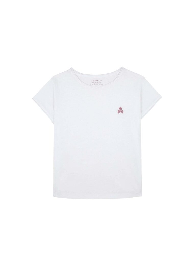 Scalpers Tricou  rosé / alb