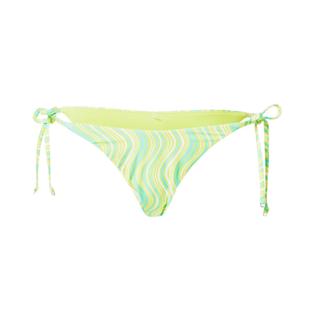 Seafolly Slip costum de baie 'Rio'  albastru aqua / verde limetă / alb