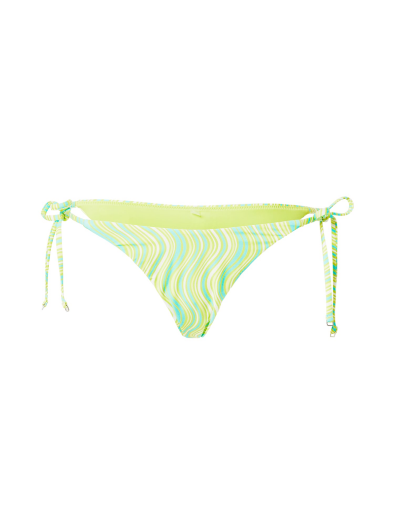 Seafolly Slip costum de baie 'Rio'  albastru aqua / verde limetă / alb