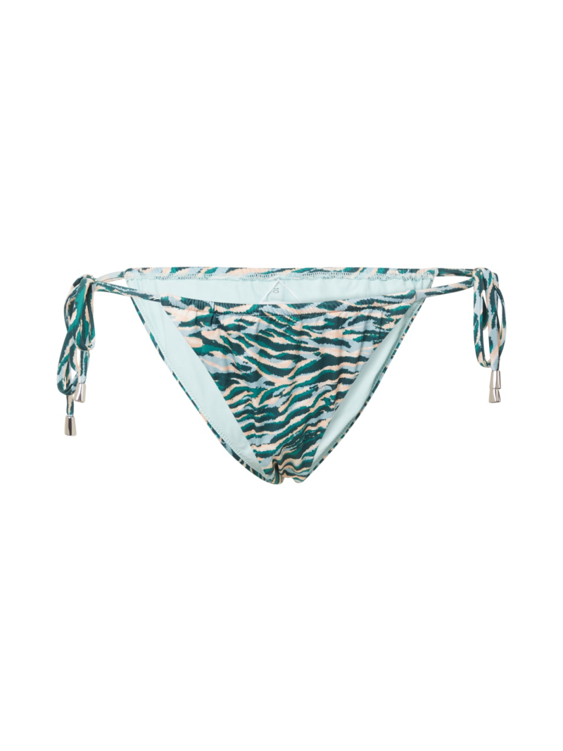 Seafolly Slip costum de baie  bej / verde mentă / verde închis