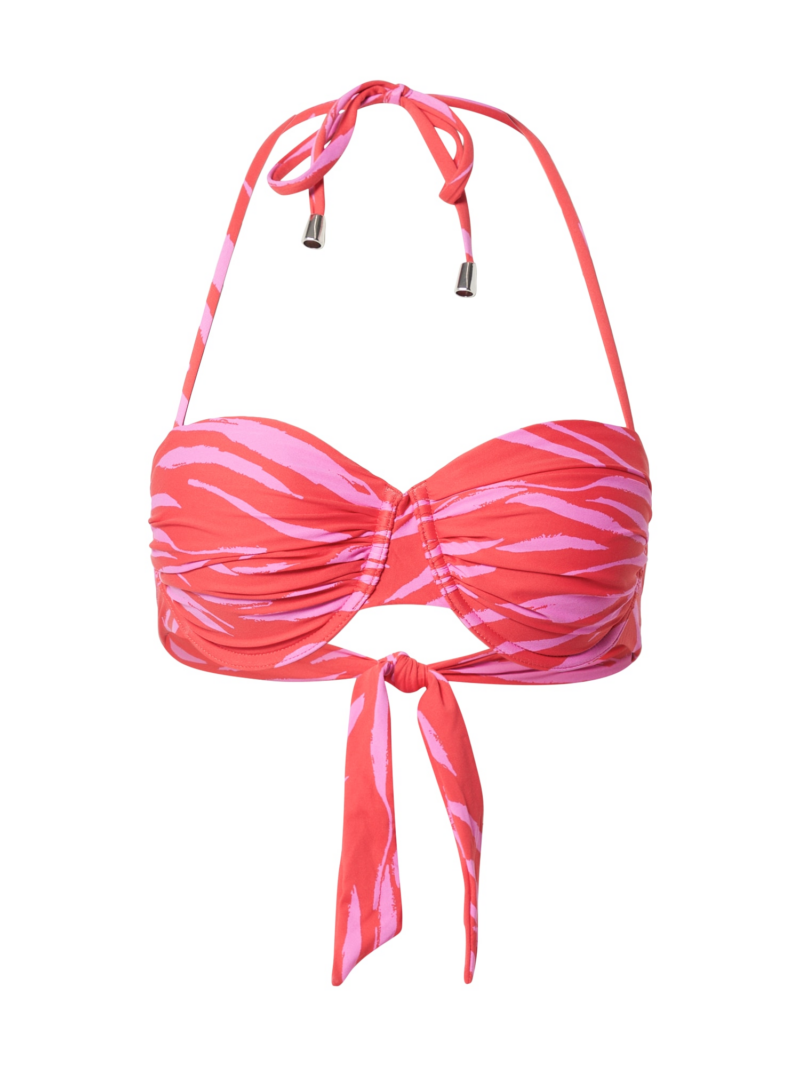 Seafolly Sutien costum de baie  mov deschis / roșu