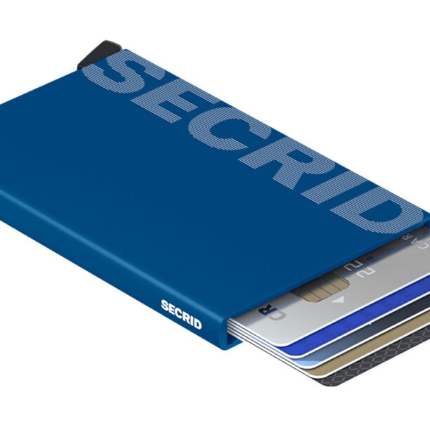 Secrid Cardprotector Laser Logo Blue