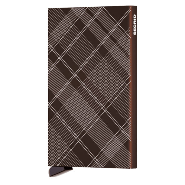 Secrid Cardprotector Laser tartan Brown preţ