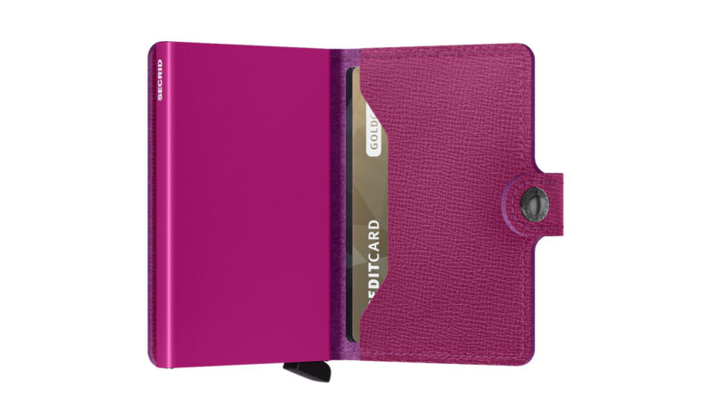 Preţ Secrid Miniwallet Crisple Fuchsia