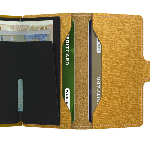 Cumpăra Secrid Miniwallet Crisple Ochre