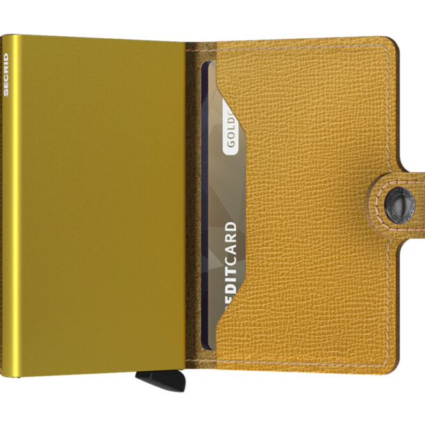 Preţ Secrid Miniwallet Crisple Ochre