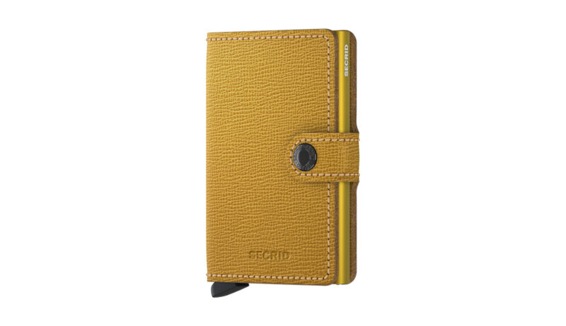 Secrid Miniwallet Crisple Ochre