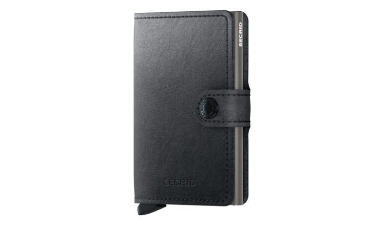 Secrid Miniwallet MIRUM Plant-Based Black