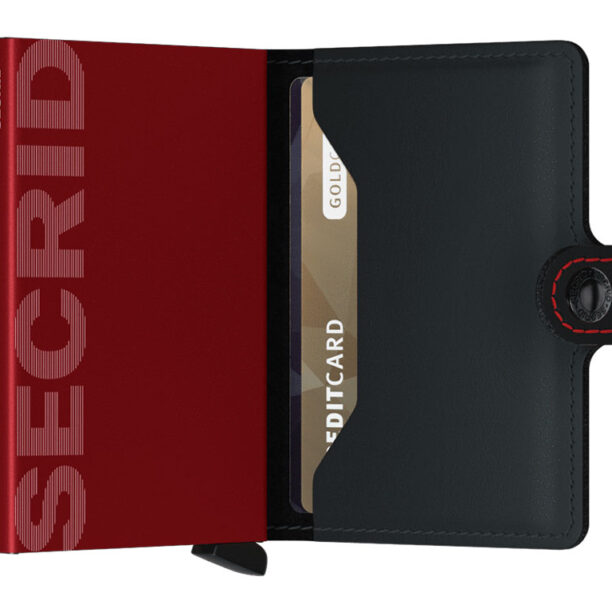 Cumpăra Secrid Miniwallet Matte Black & Red