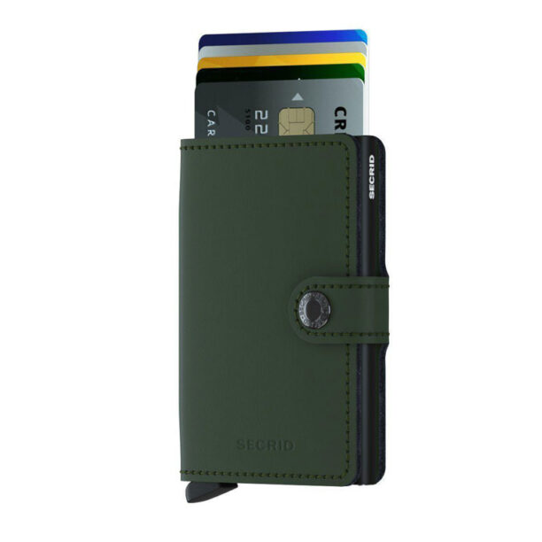 Secrid Miniwallet Matte Green-Black preţ