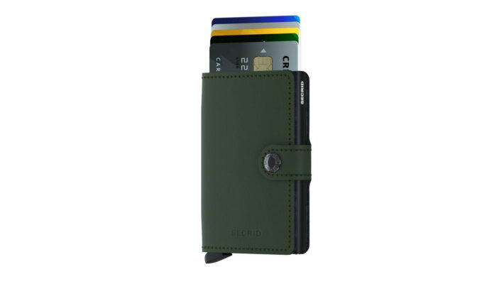 Secrid Miniwallet Matte Green-Black preţ