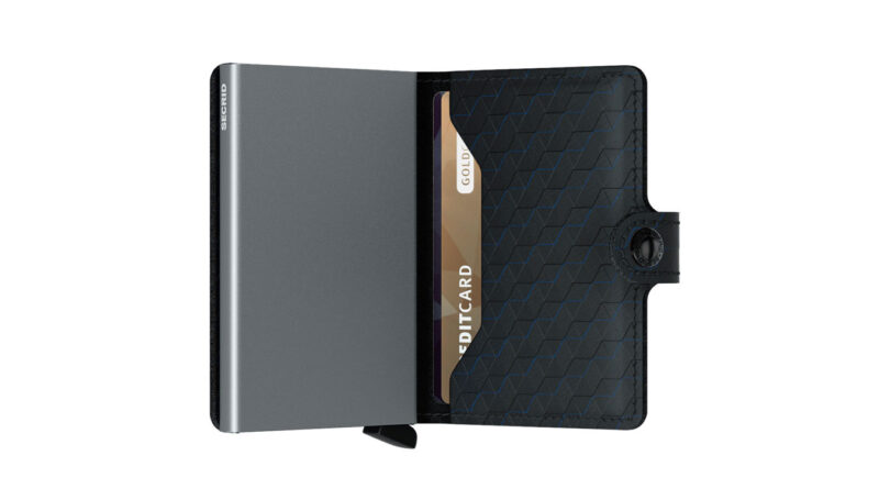 Cumpăra Secrid Miniwallet Optical Black-Titanium