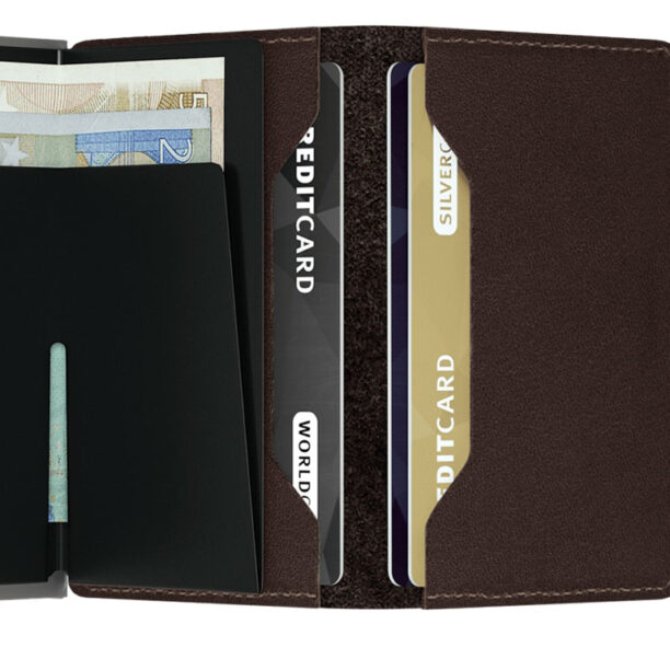 Secrid Miniwallet Original Dark Brown preţ