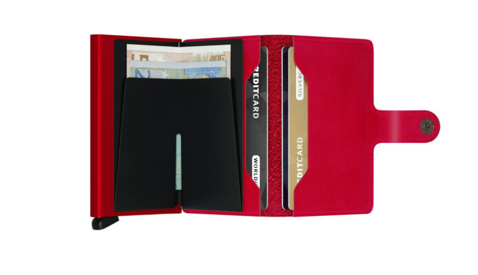 Preţ Secrid Miniwallet Original Red-Red