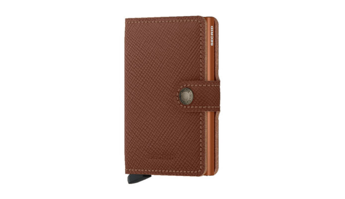 Secrid Miniwallet Safiano Caramel