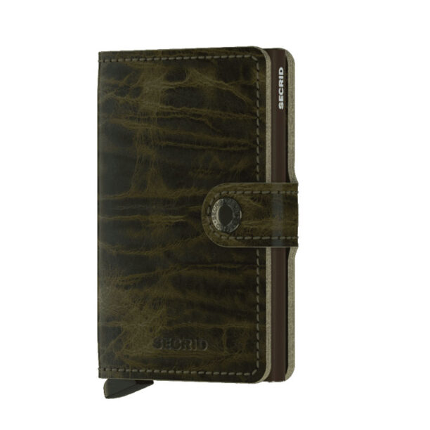 Secrid Miniwallet Safiano Olive