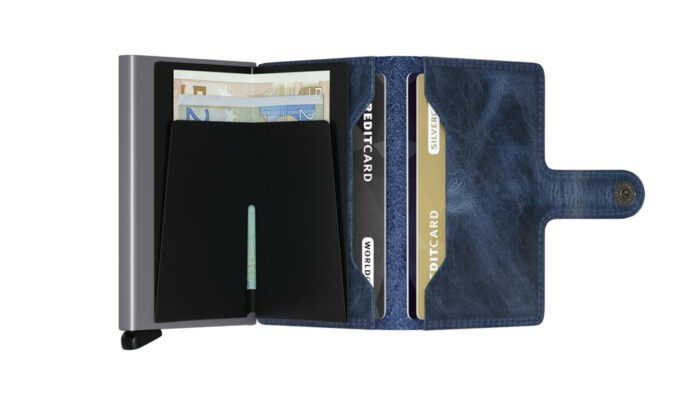 Secrid Miniwallet Vintage Blue preţ