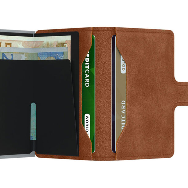 Cumpăra Secrid Miniwallet Vintage Cognac-Silver