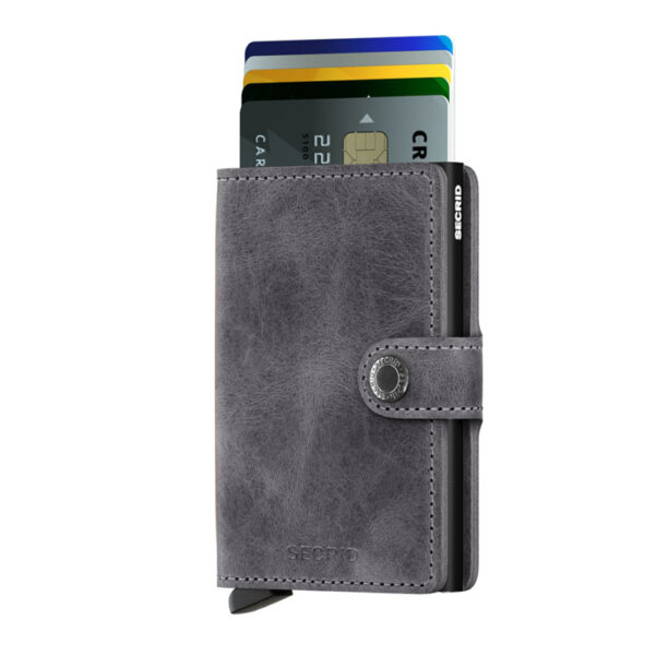 Secrid Miniwallet Vintage Grey Black