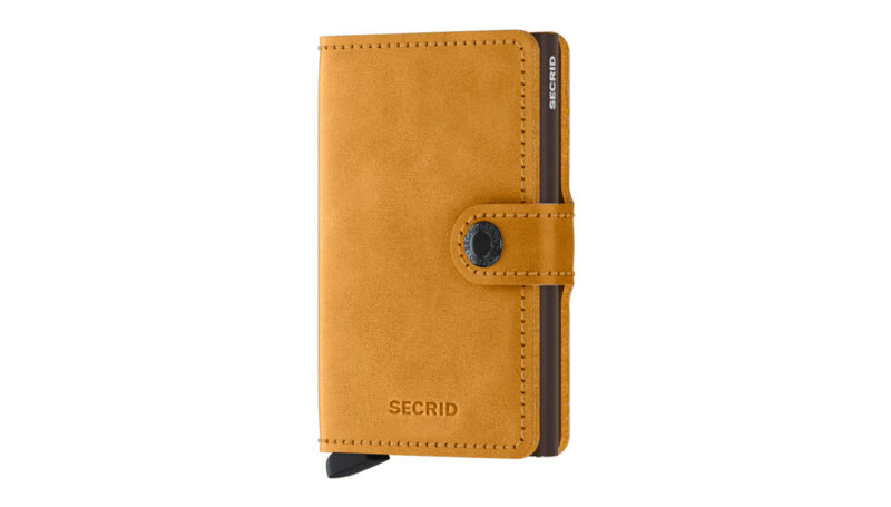 Secrid Miniwallet Vintage Ochre