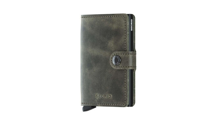 Secrid Miniwallet Vintage Olive-Black preţ